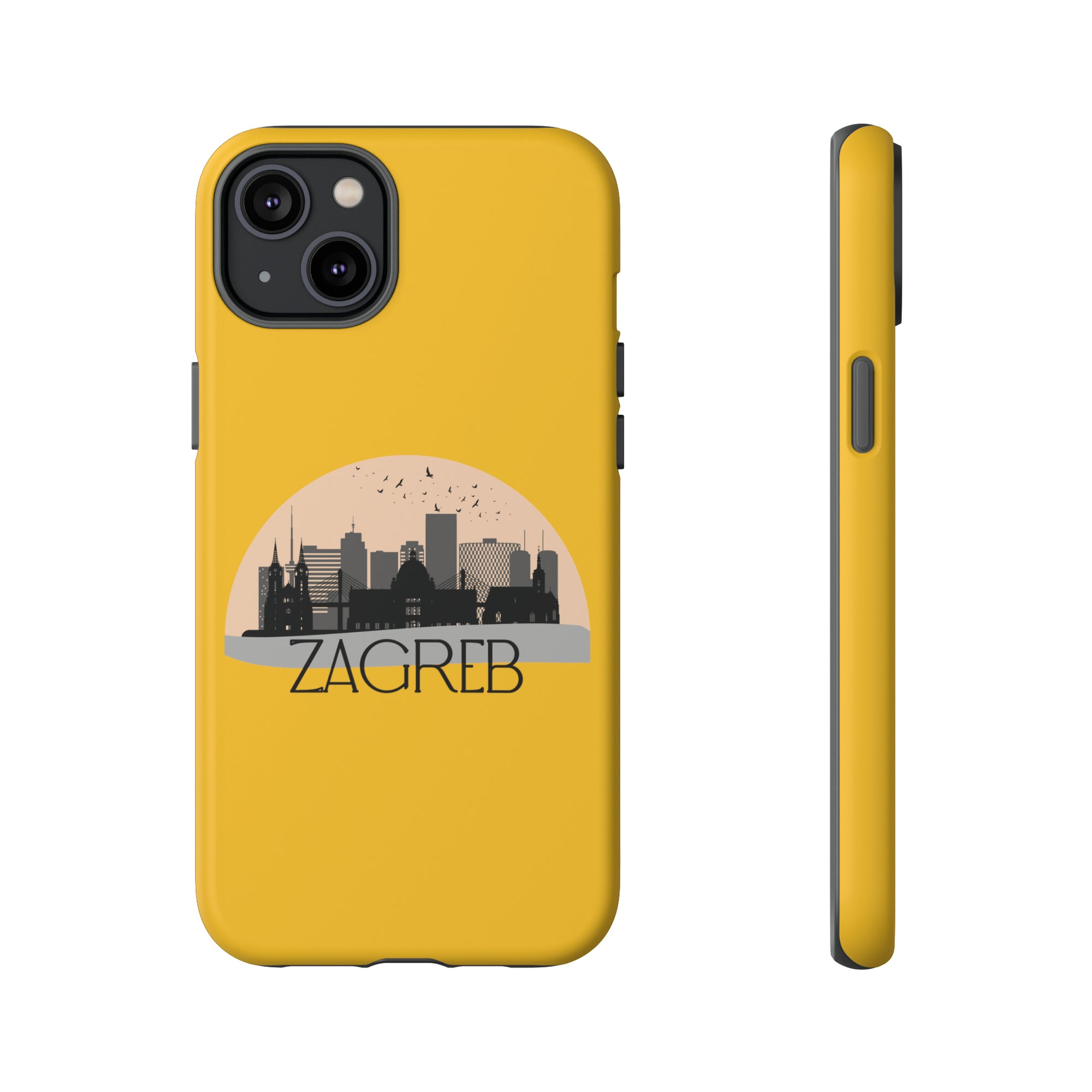 ZAGREB Phone Case - Yellow