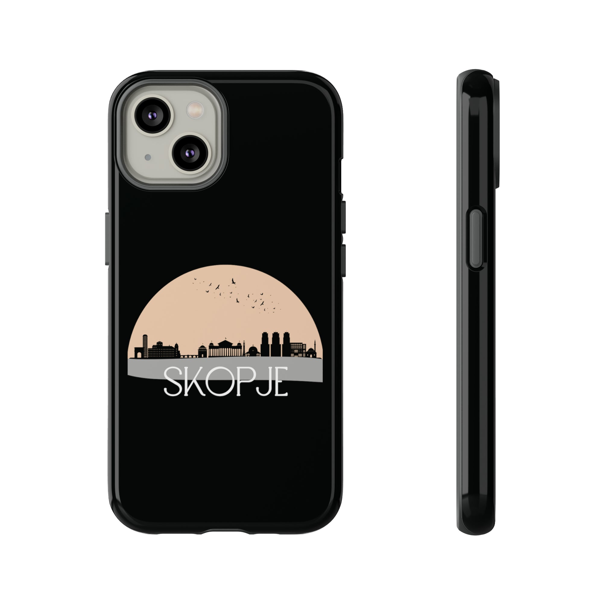 SKOPJE Phone Case - Black