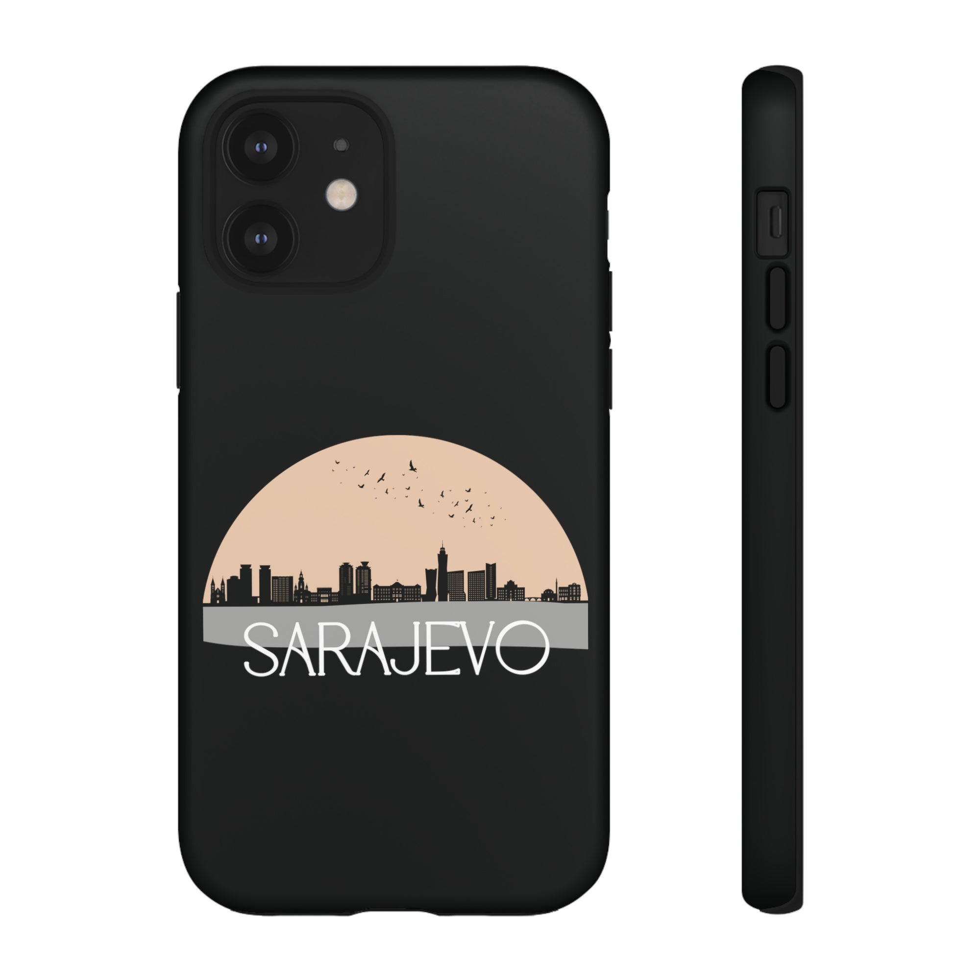 SARAJEVO Phone Case - Black