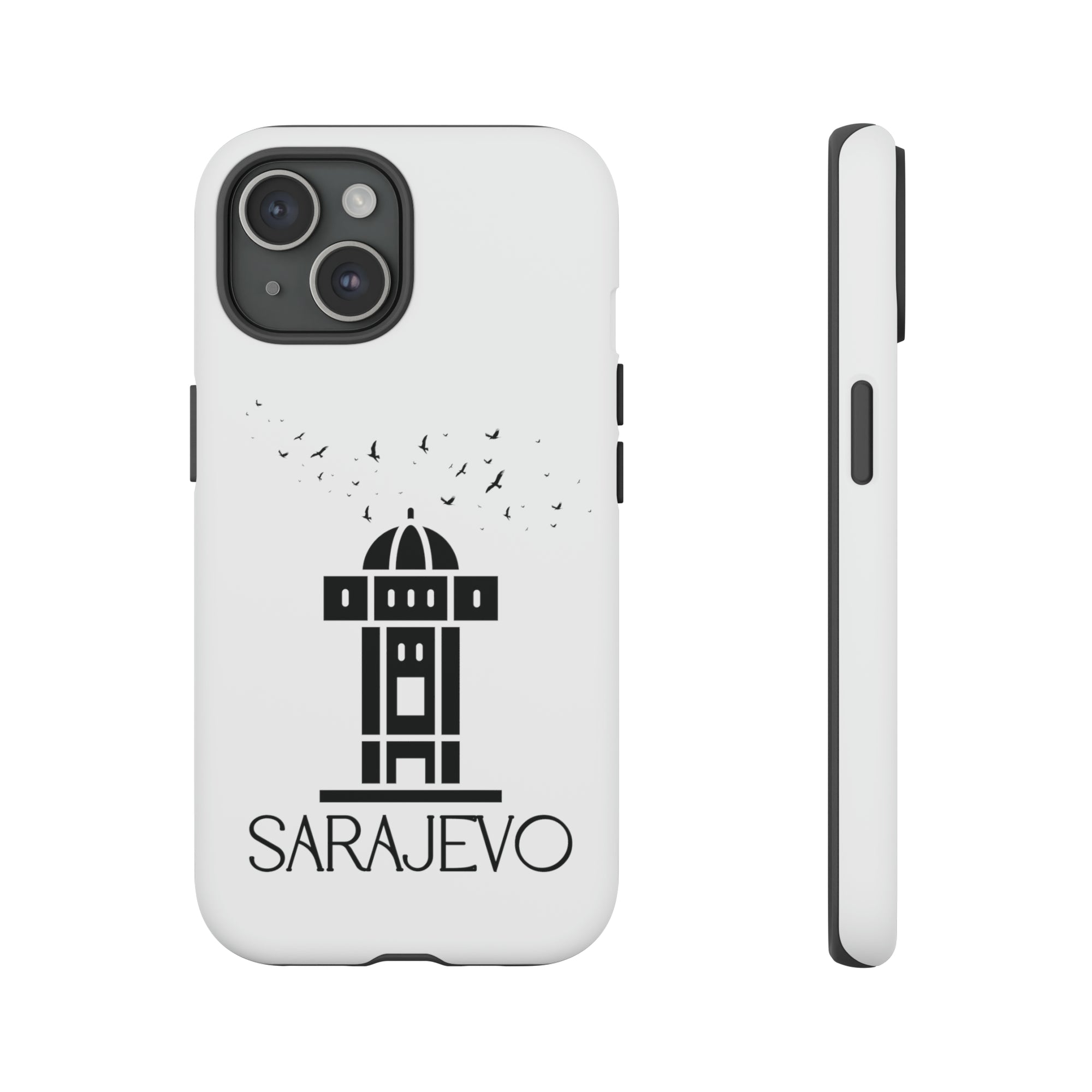 SARAJEVO SEBILJ Phone Case - White