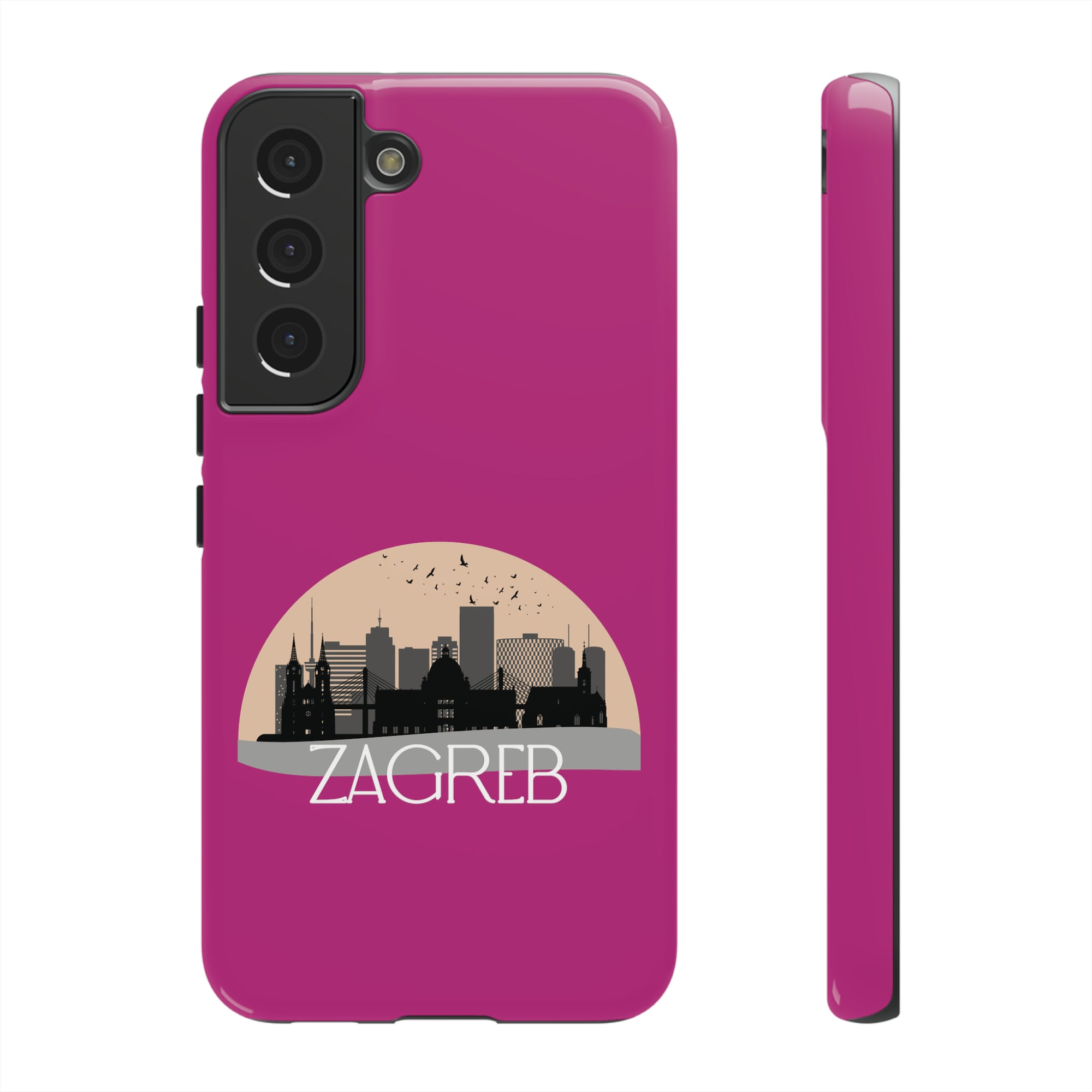 ZAGREB Phone Case - Pink