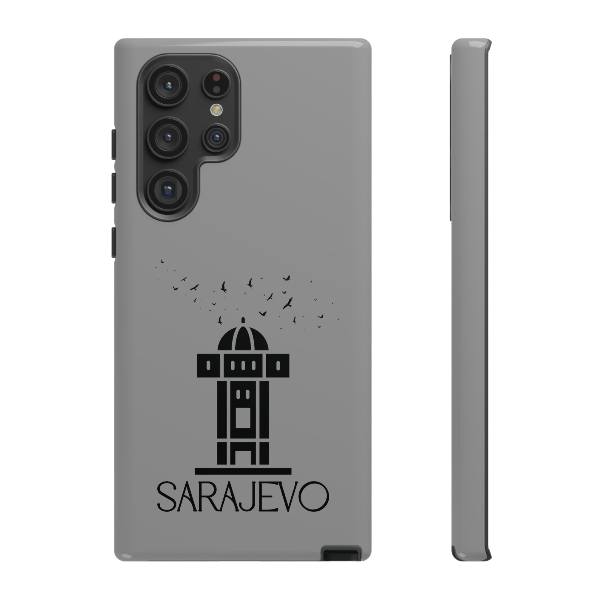 SARAJEVO SEBILJ Phone Case - Grey