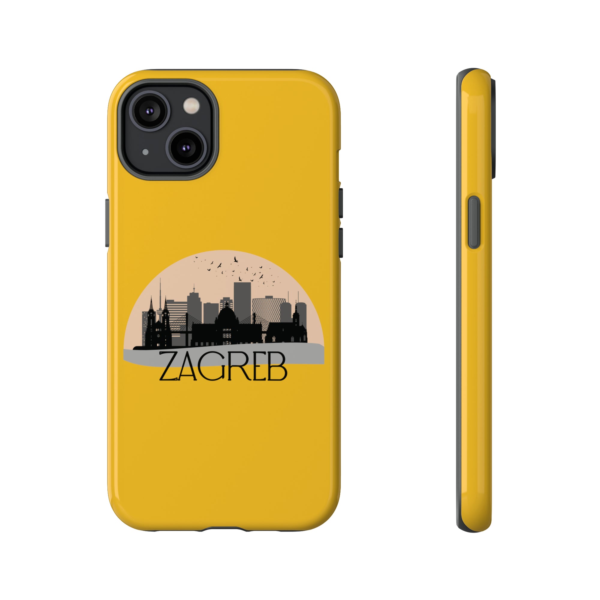 ZAGREB Phone Case - Yellow