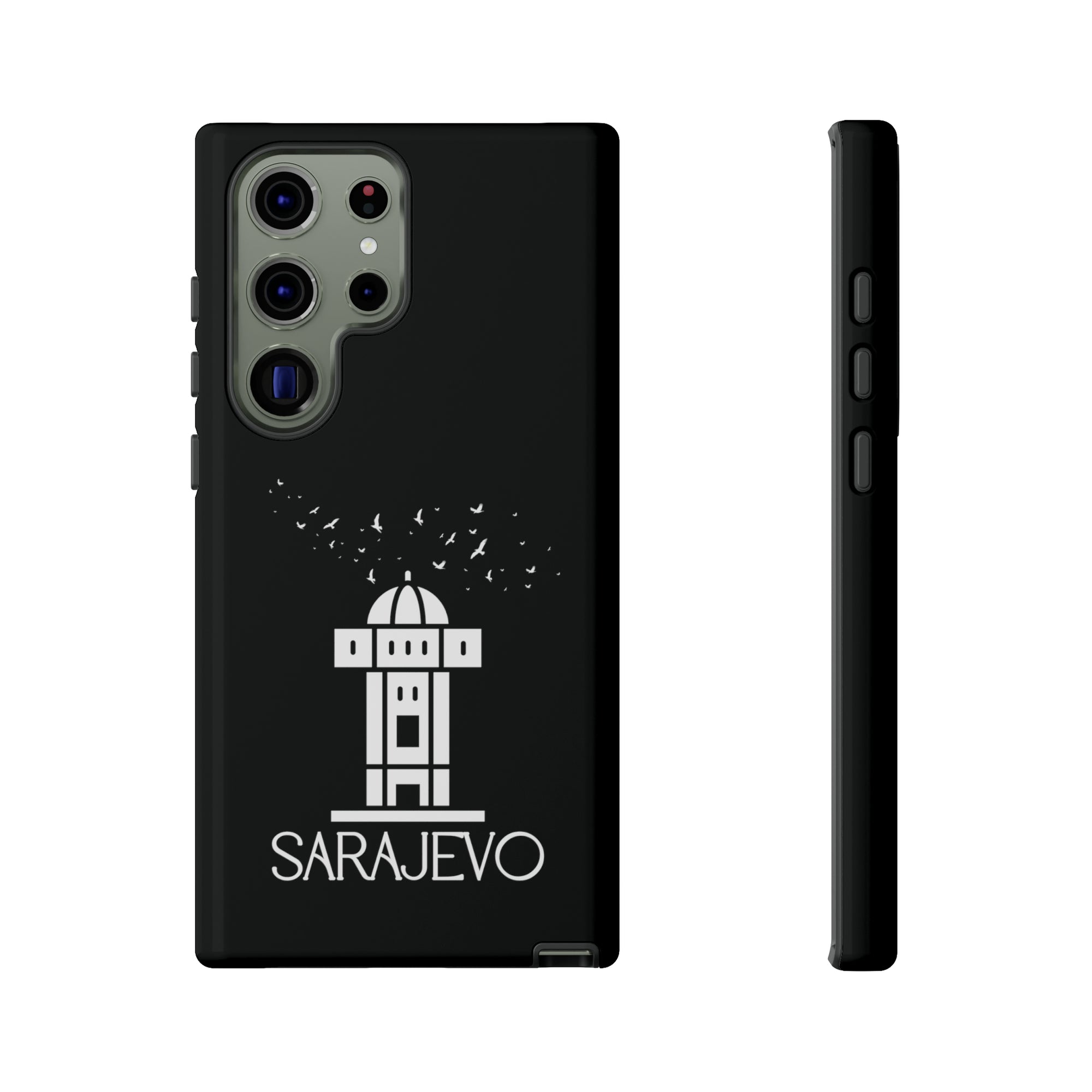 SARAJEVO SEBILJ Phone Case - Black