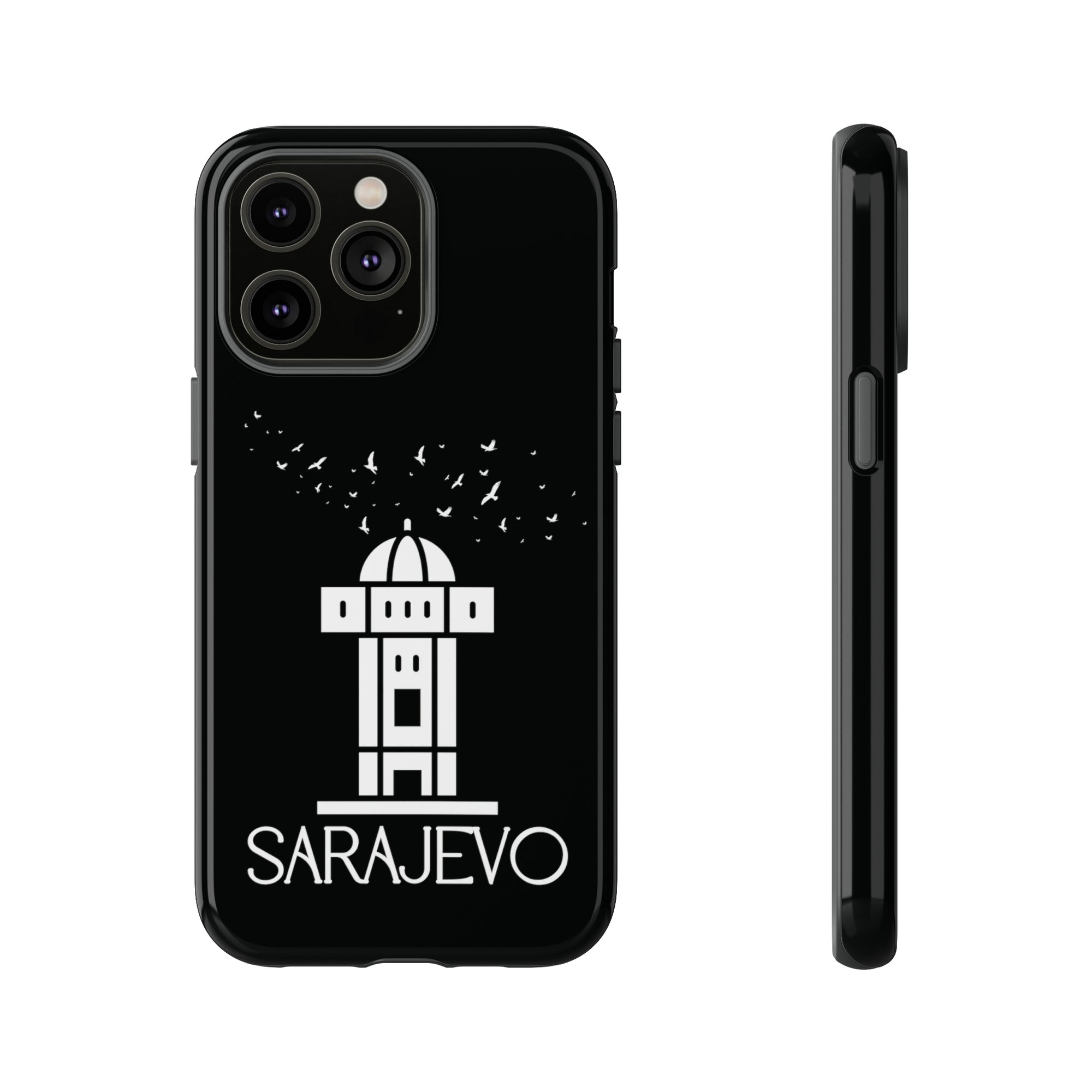 SARAJEVO SEBILJ Phone Case - Black