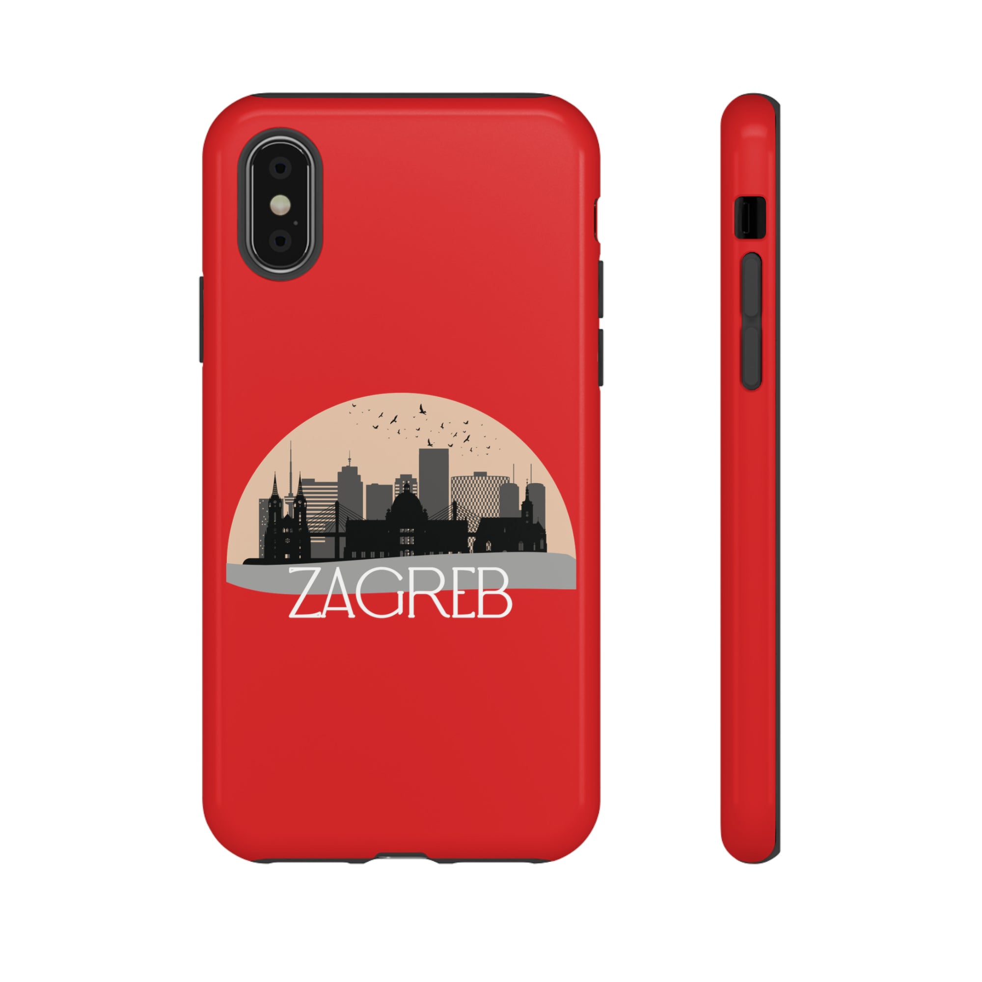 ZAGREB Phone Case - Red