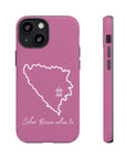 Šeher Bosno Volim Te Phone Case - Light Pink