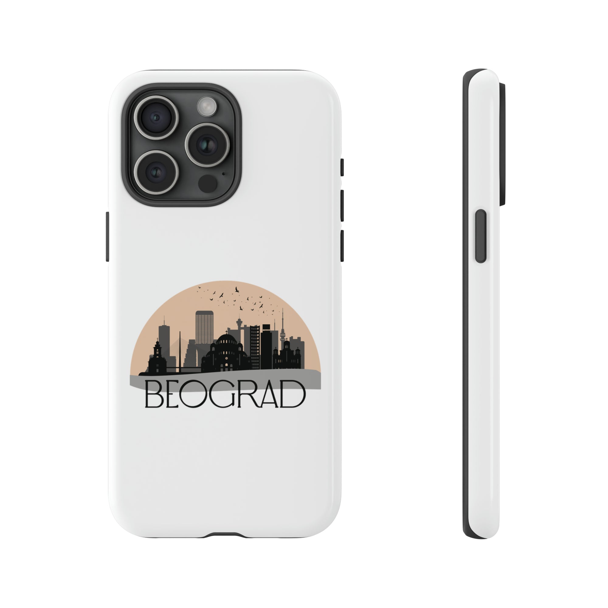 BEOGRAD Phone Case - White