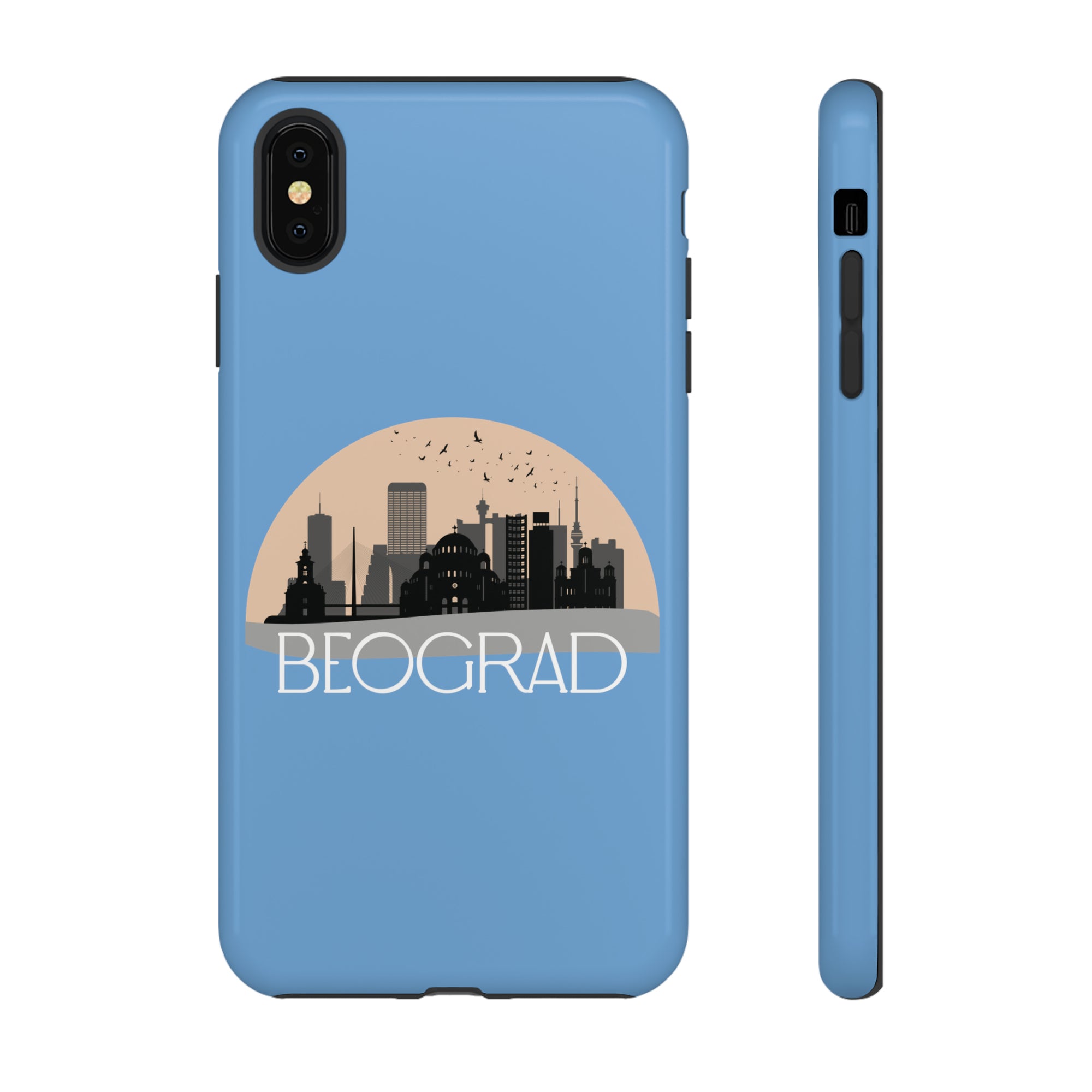 BEOGRAD Phone Case - Light Blue