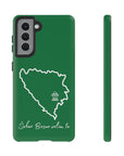 Šeher Bosno Volim Te Phone Case - Green