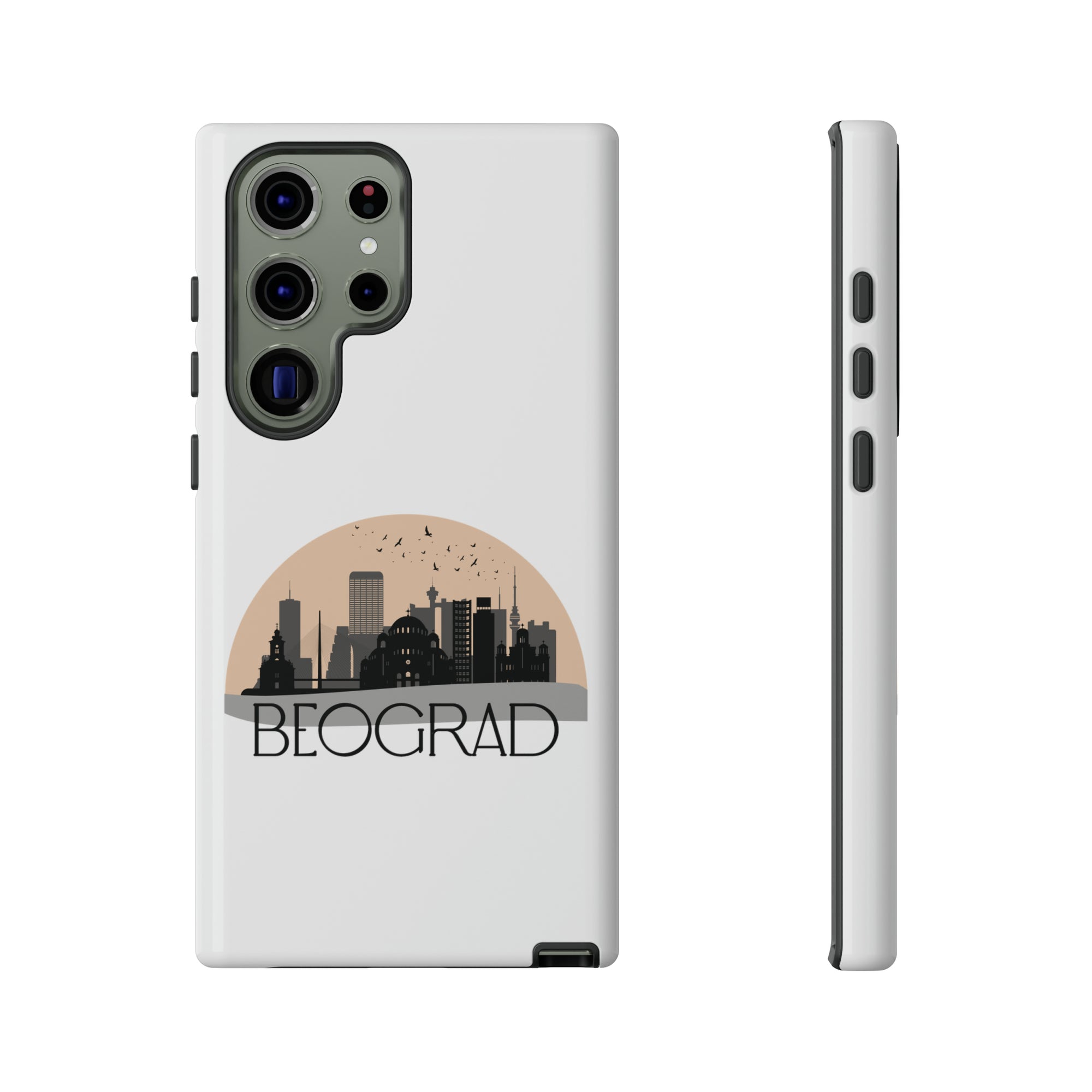 BEOGRAD Phone Case - White