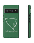 Šeher Bosno Volim Te Phone Case - Green