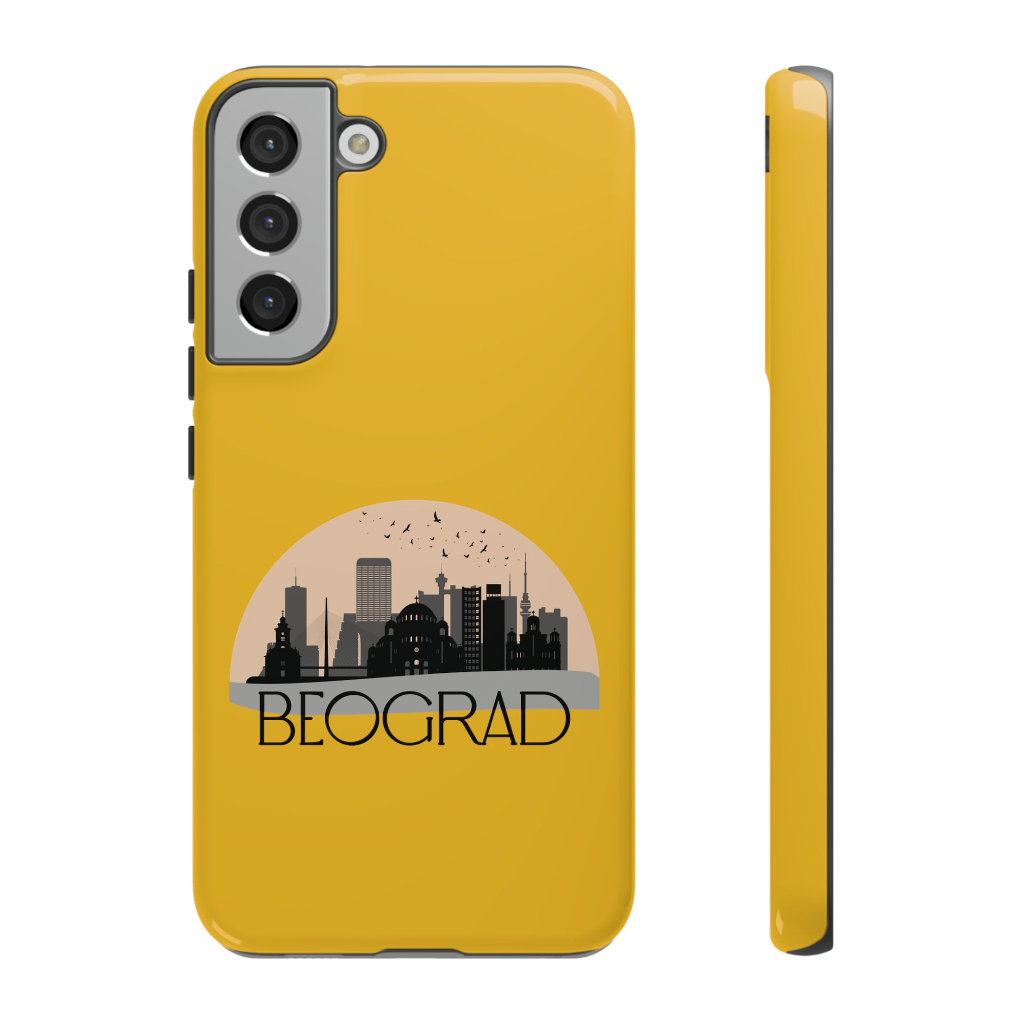 BEOGRAD Phone Case - Yellow