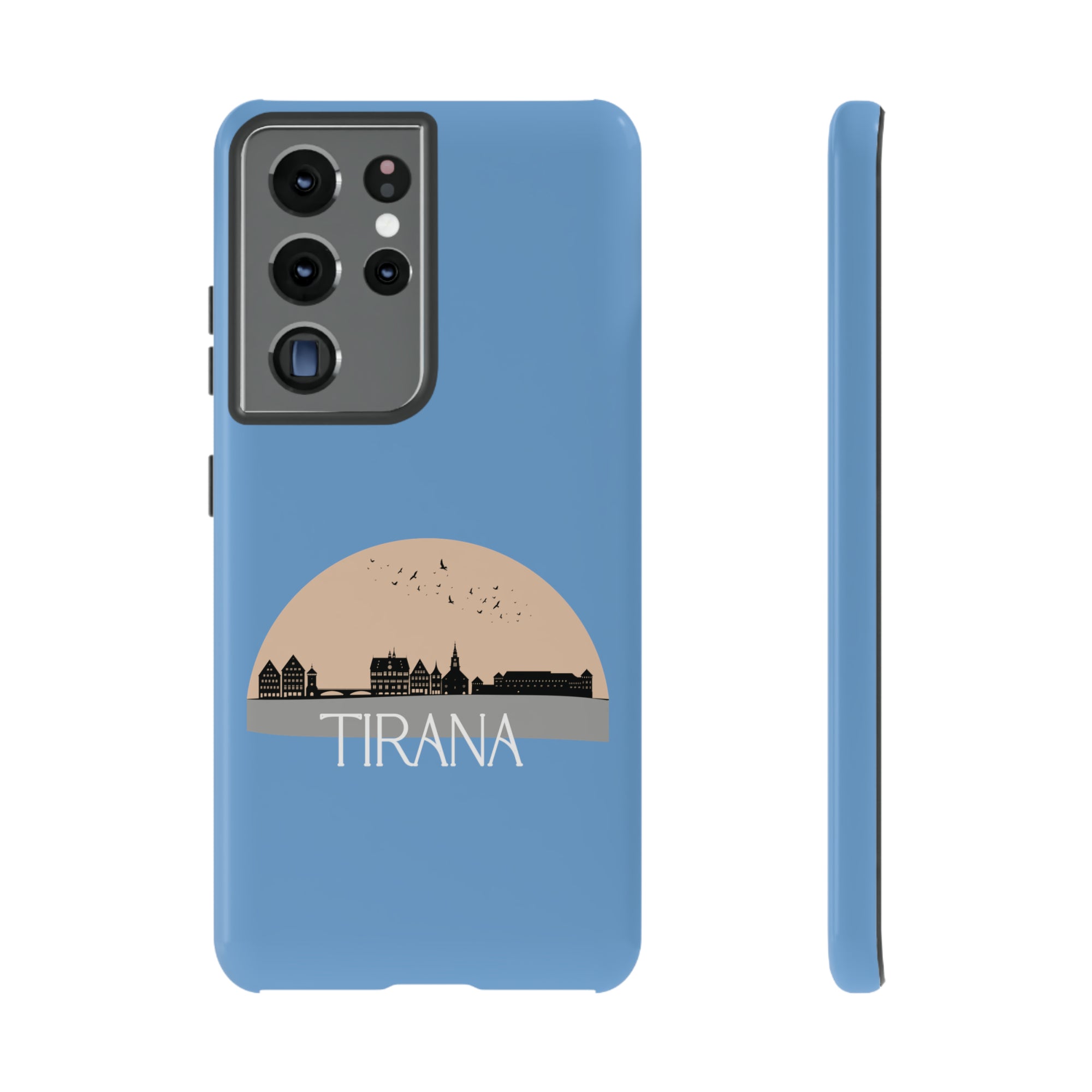 TIRANA Phone Case - Light Blue