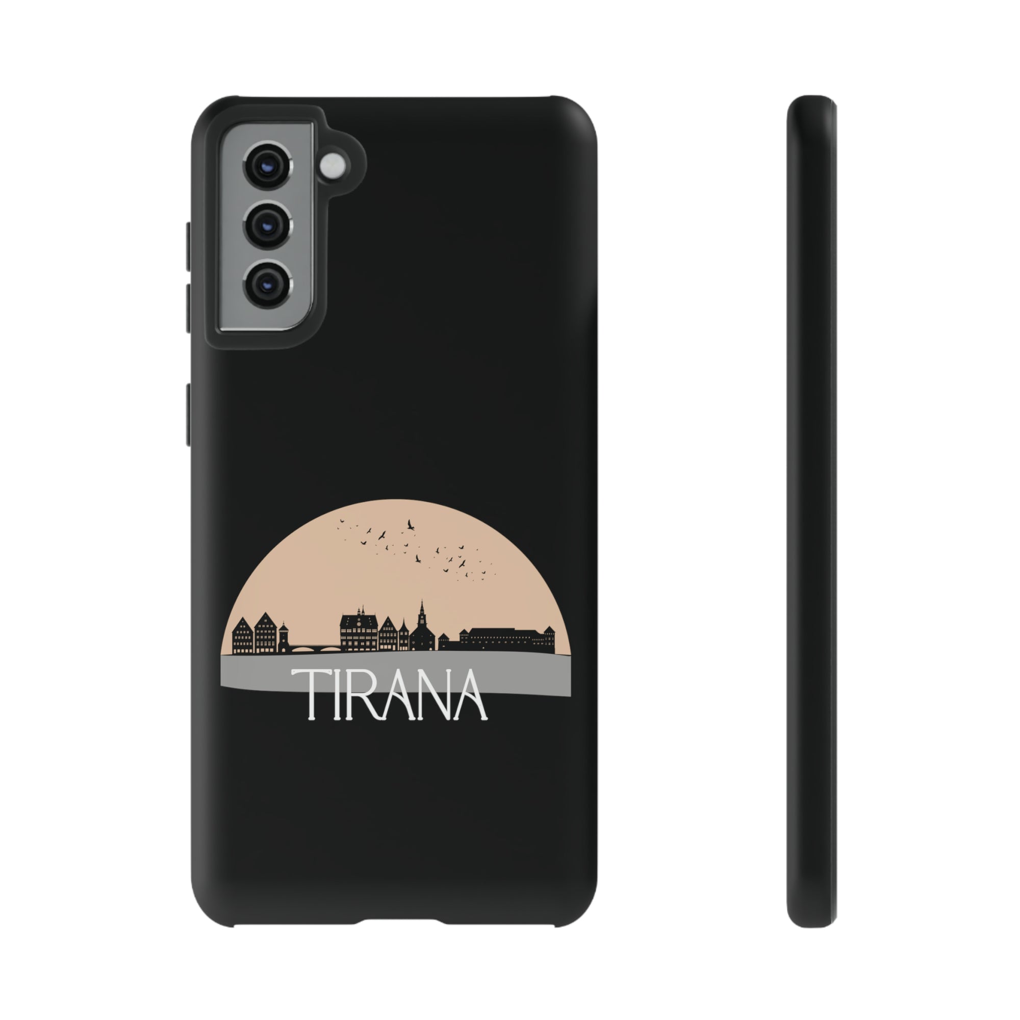 TIRANA Phone Case - Black