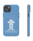 SARAJEVO SEBILJ Phone Case - Light Blue