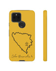 Šeher Bosno Volim Te Phone Case - Yellow