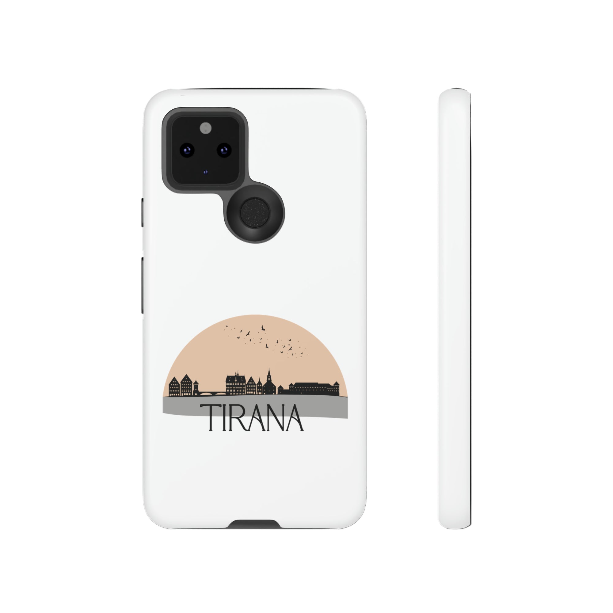 TIRANA Phone Case - White