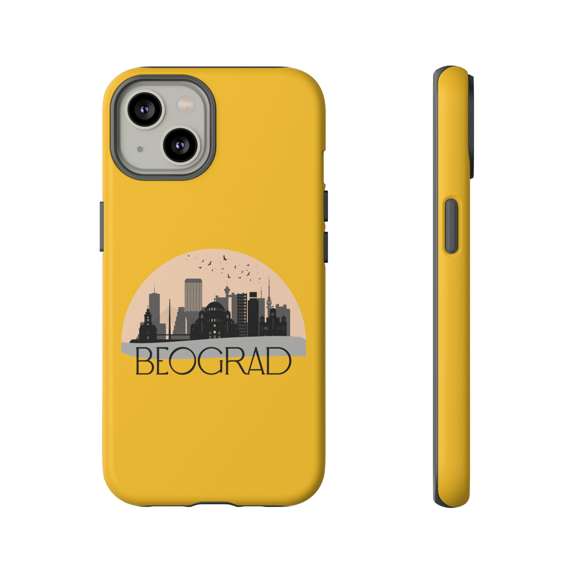 BEOGRAD Phone Case - Yellow