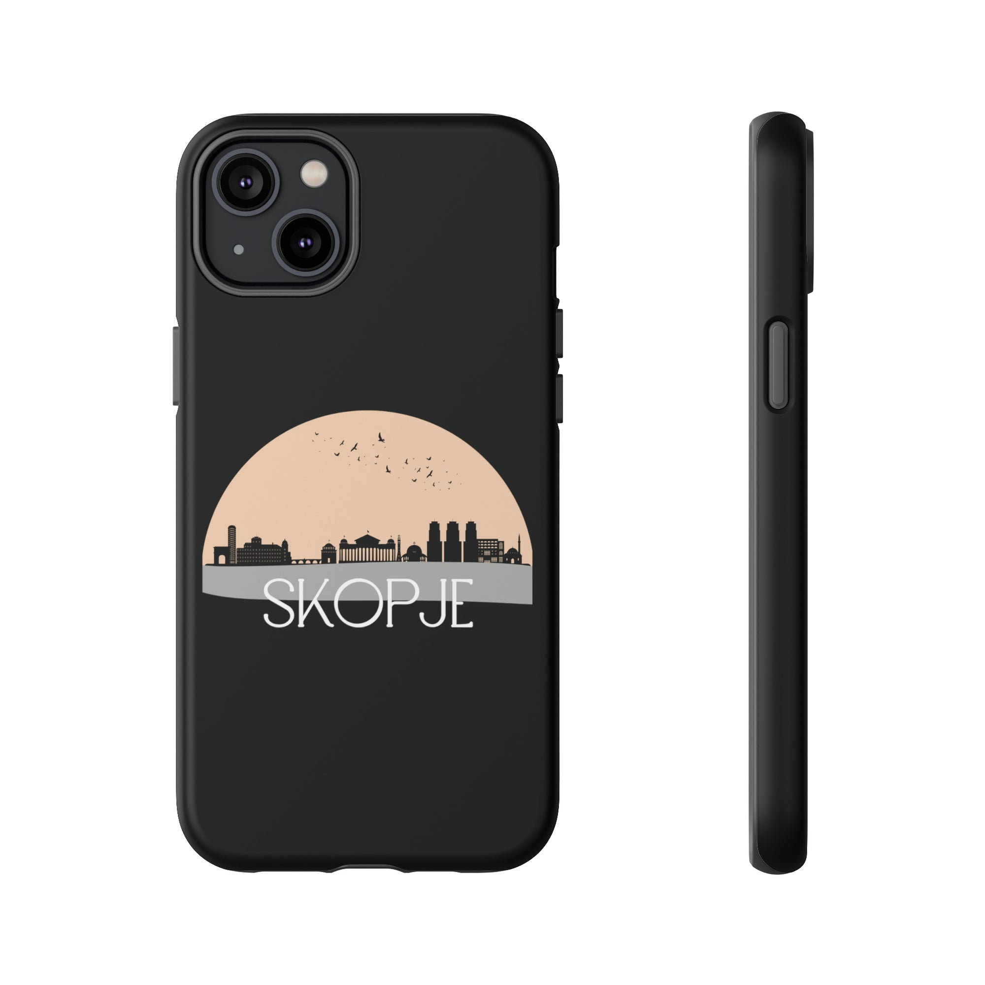 SKOPJE Phone Case - Black