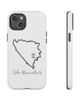 Šeher Bosno Volim Te Phone Case - White