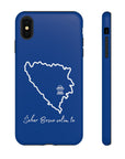 Šeher Bosno Volim Te Phone Case - Blue