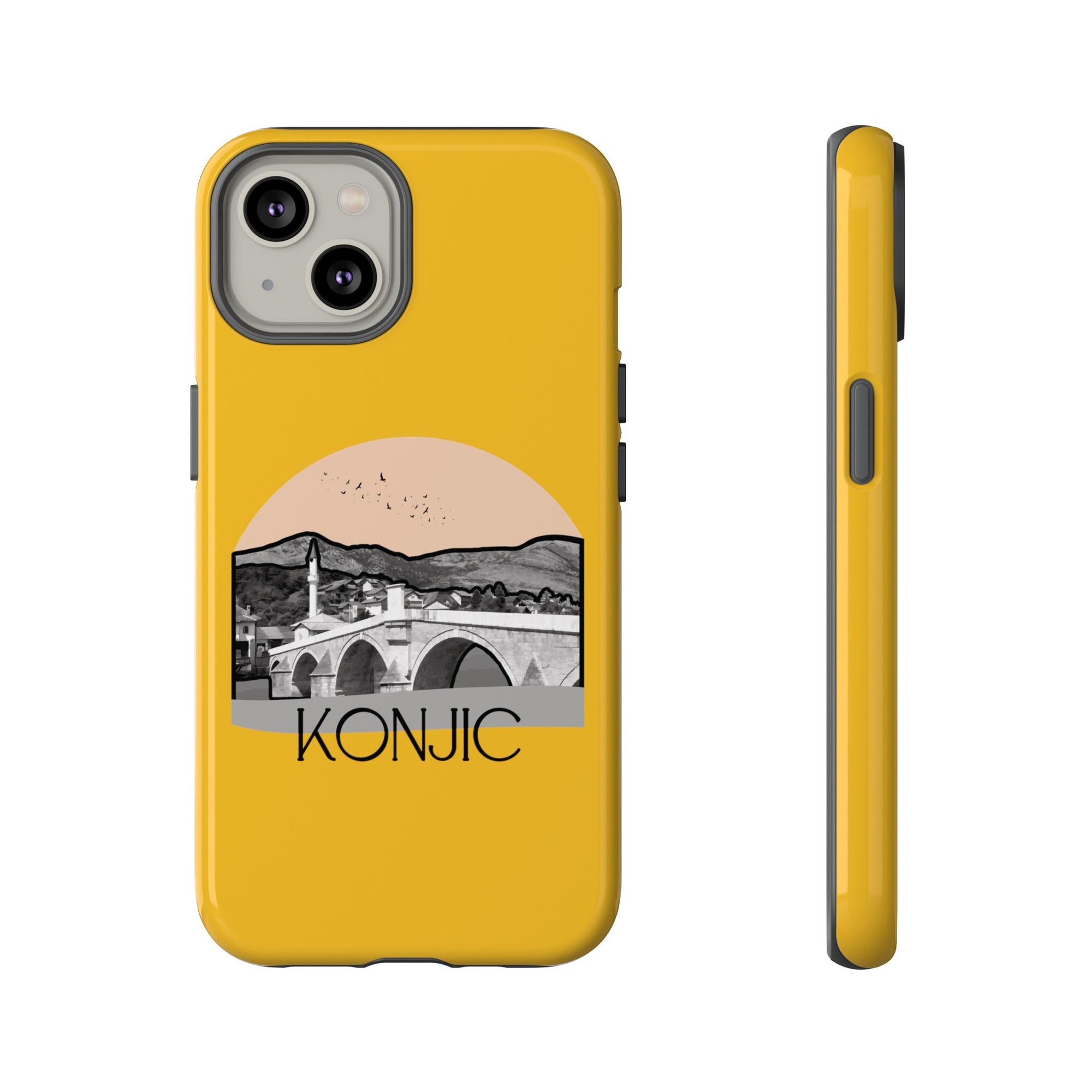 KONJIC Phone Case - Yellow