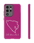 Šeher Bosno Volim Te Phone Case - Pink