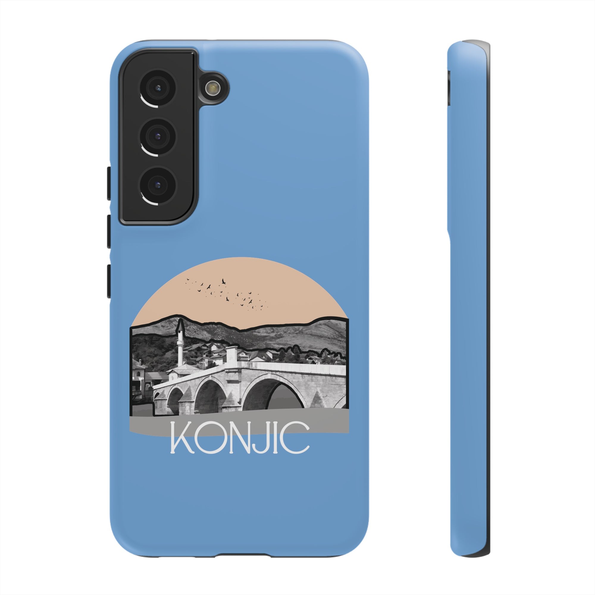 KONJIC Phone Case - Light Blue