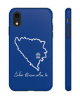 Šeher Bosno Volim Te Phone Case - Blue