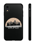 ZAGREB Phone Case - Black