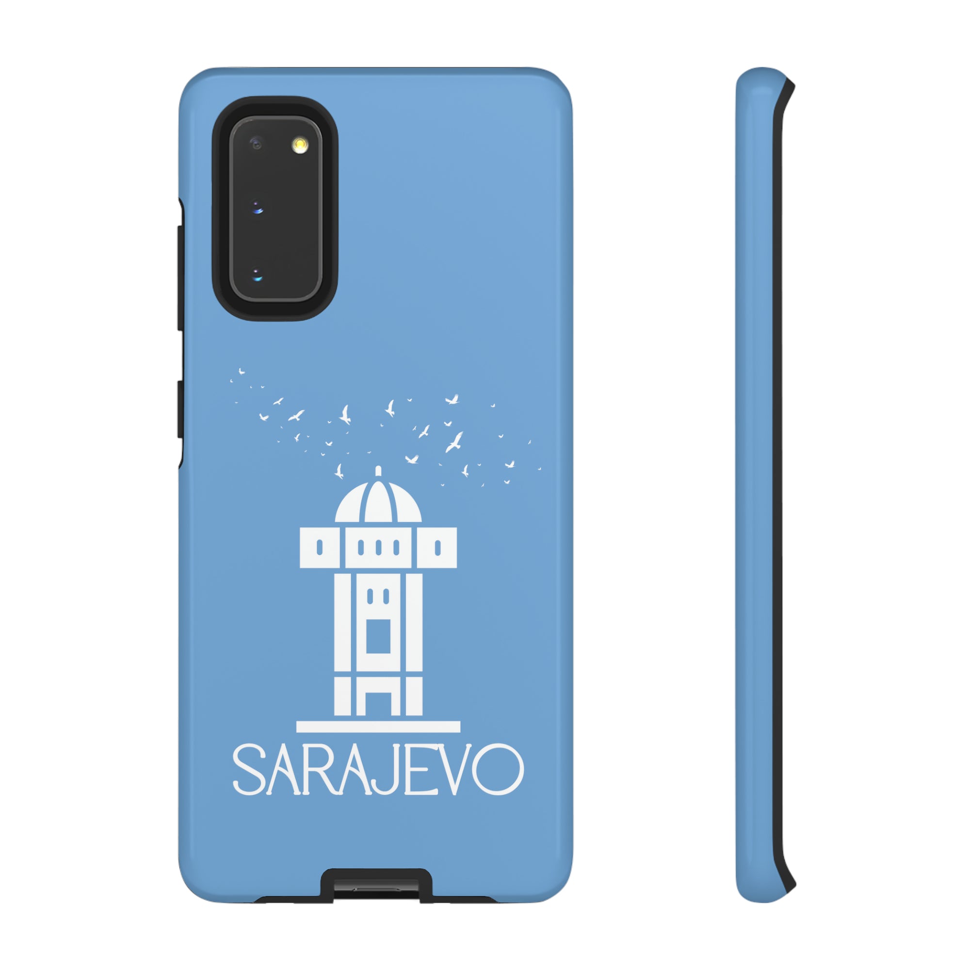 SARAJEVO SEBILJ Phone Case - Light Blue