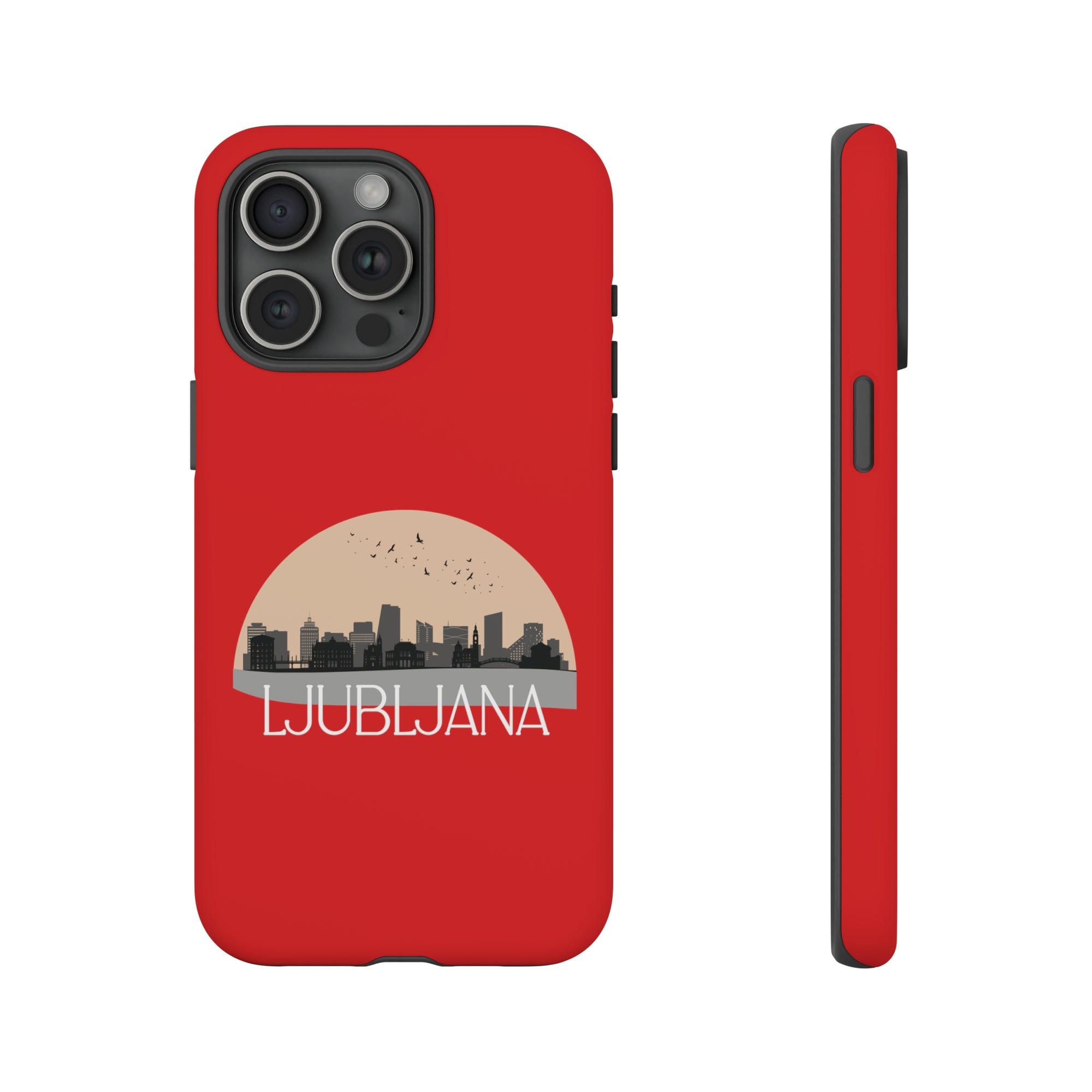 LJUBLJANA Phone Case - Red