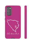 Šeher Bosno Volim Te Phone Case - Pink