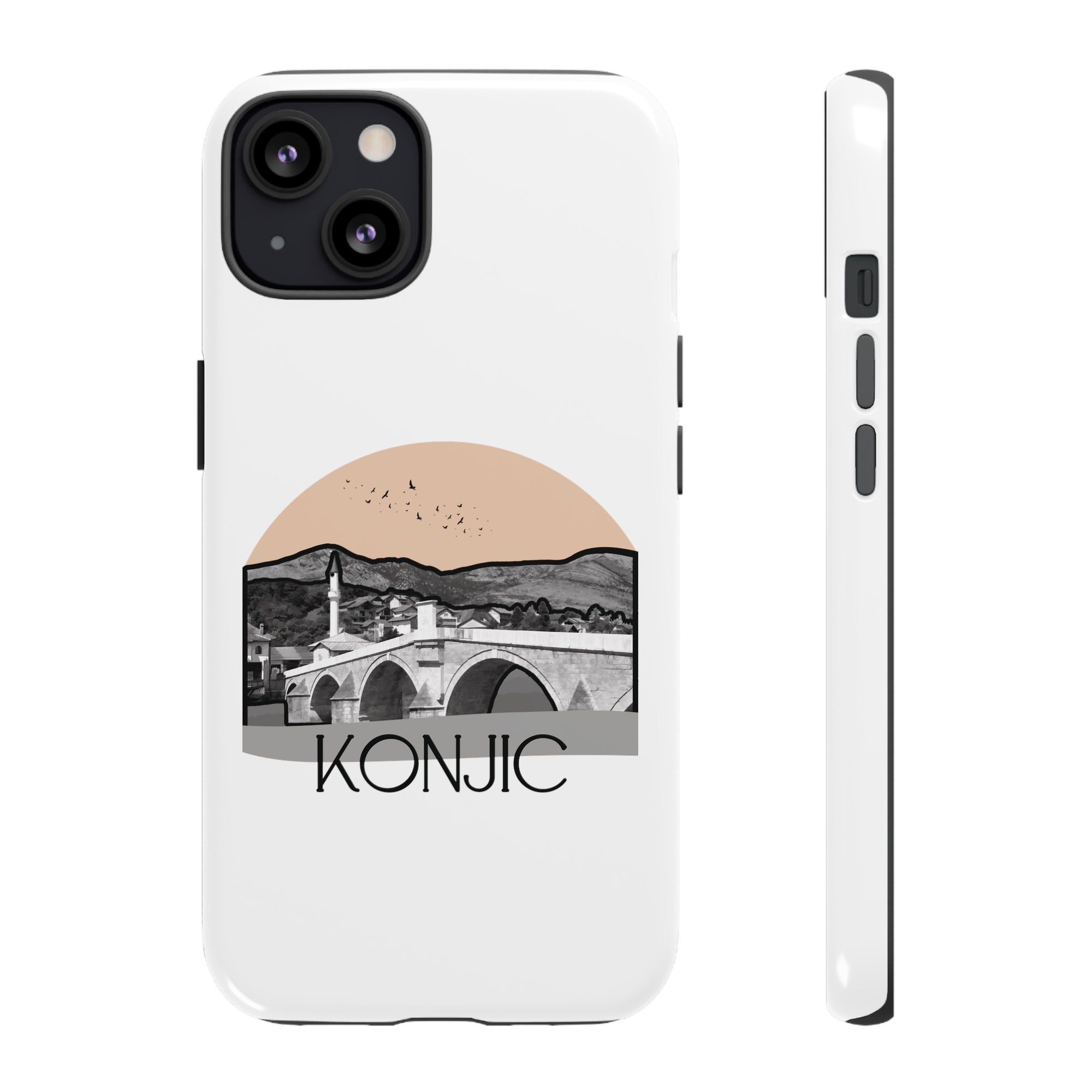 KONJIC Phone Case - White