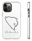 Šeher Bosno Volim Te Phone Case - White