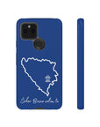 Šeher Bosno Volim Te Phone Case - Blue