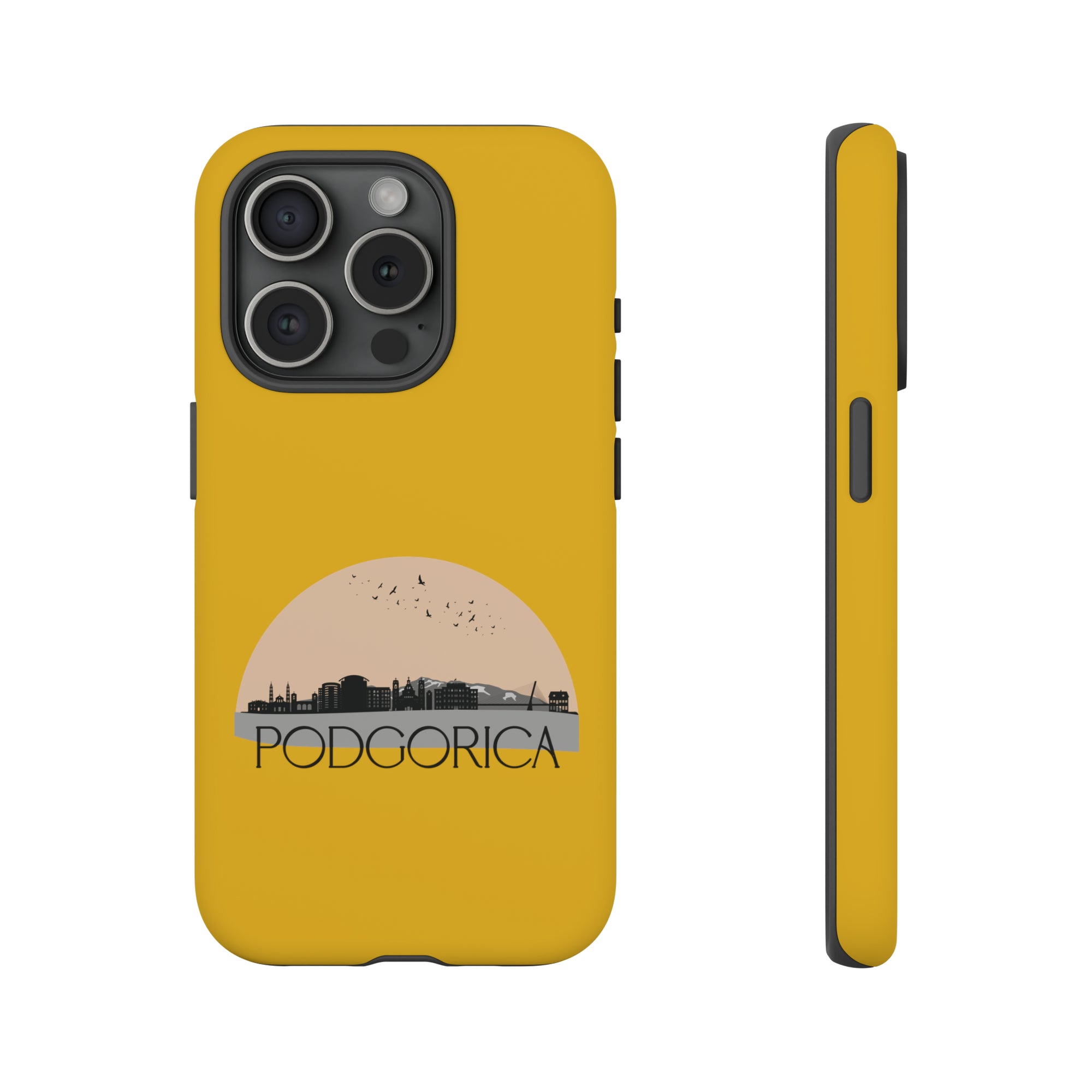 PODGORICA Phone Case - Yellow