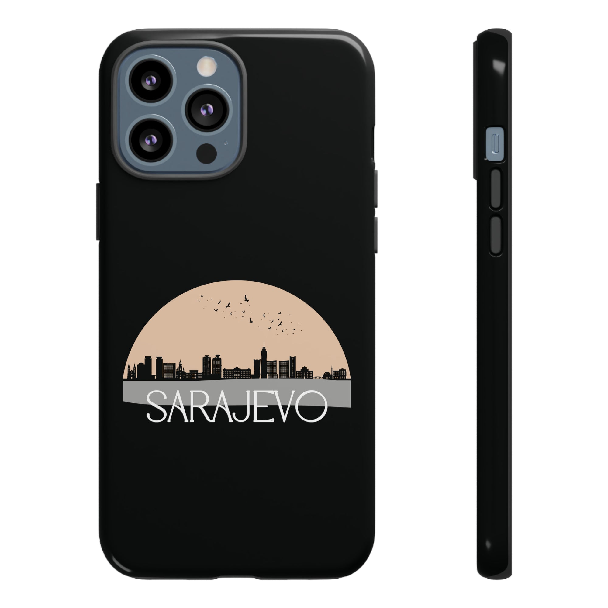 SARAJEVO Phone Case - Black