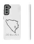 Šeher Bosno Volim Te Phone Case - White