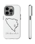 Šeher Bosno Volim Te Phone Case - White