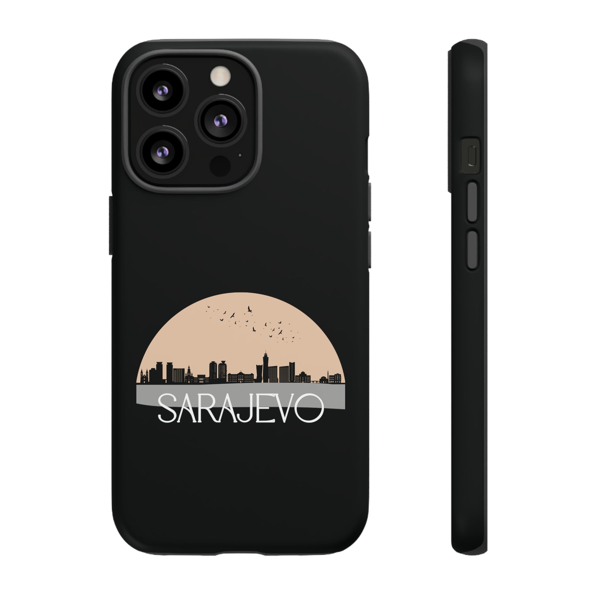 SARAJEVO Phone Case - Black