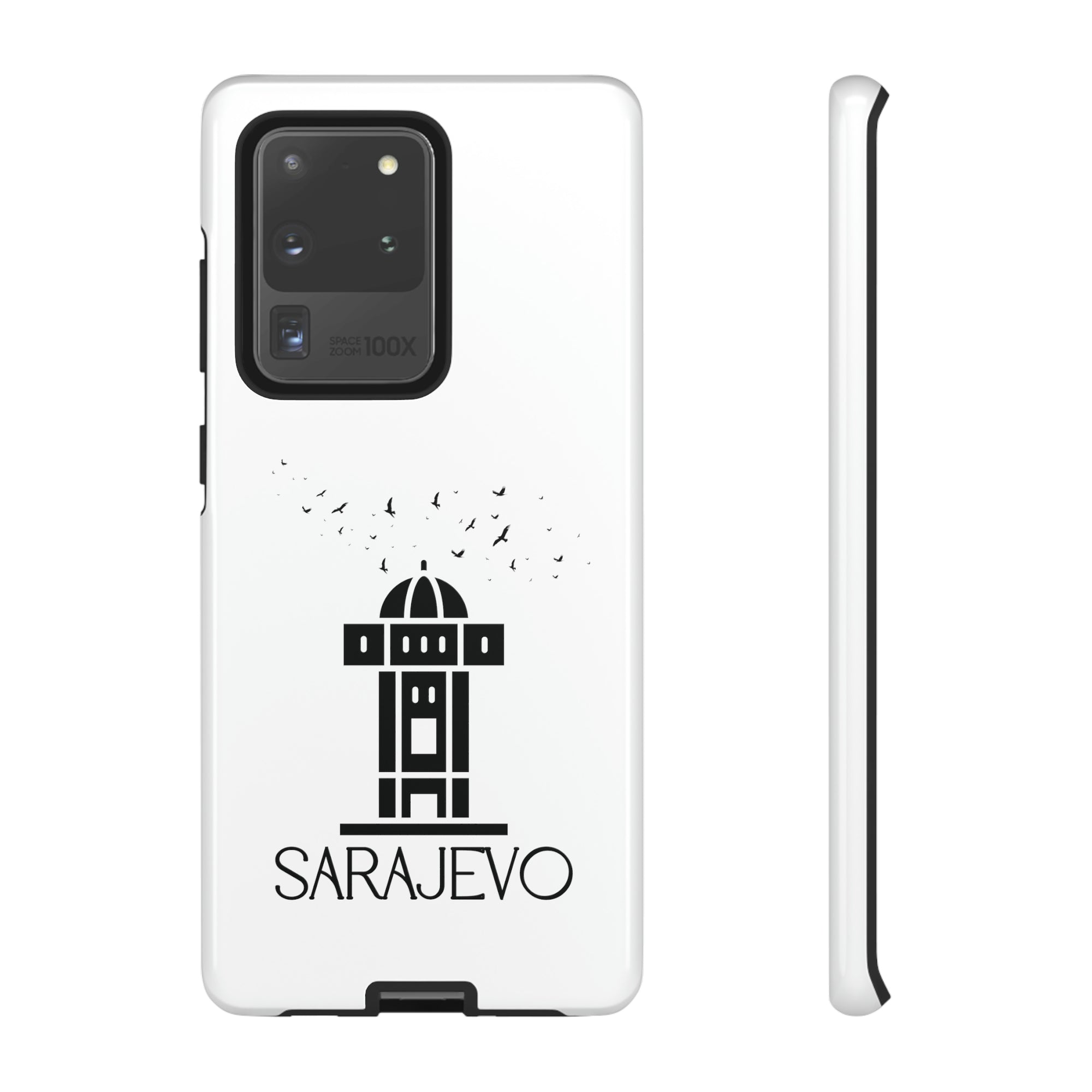 SARAJEVO SEBILJ Phone Case - White