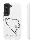 Šeher Bosno Volim Te Phone Case - White