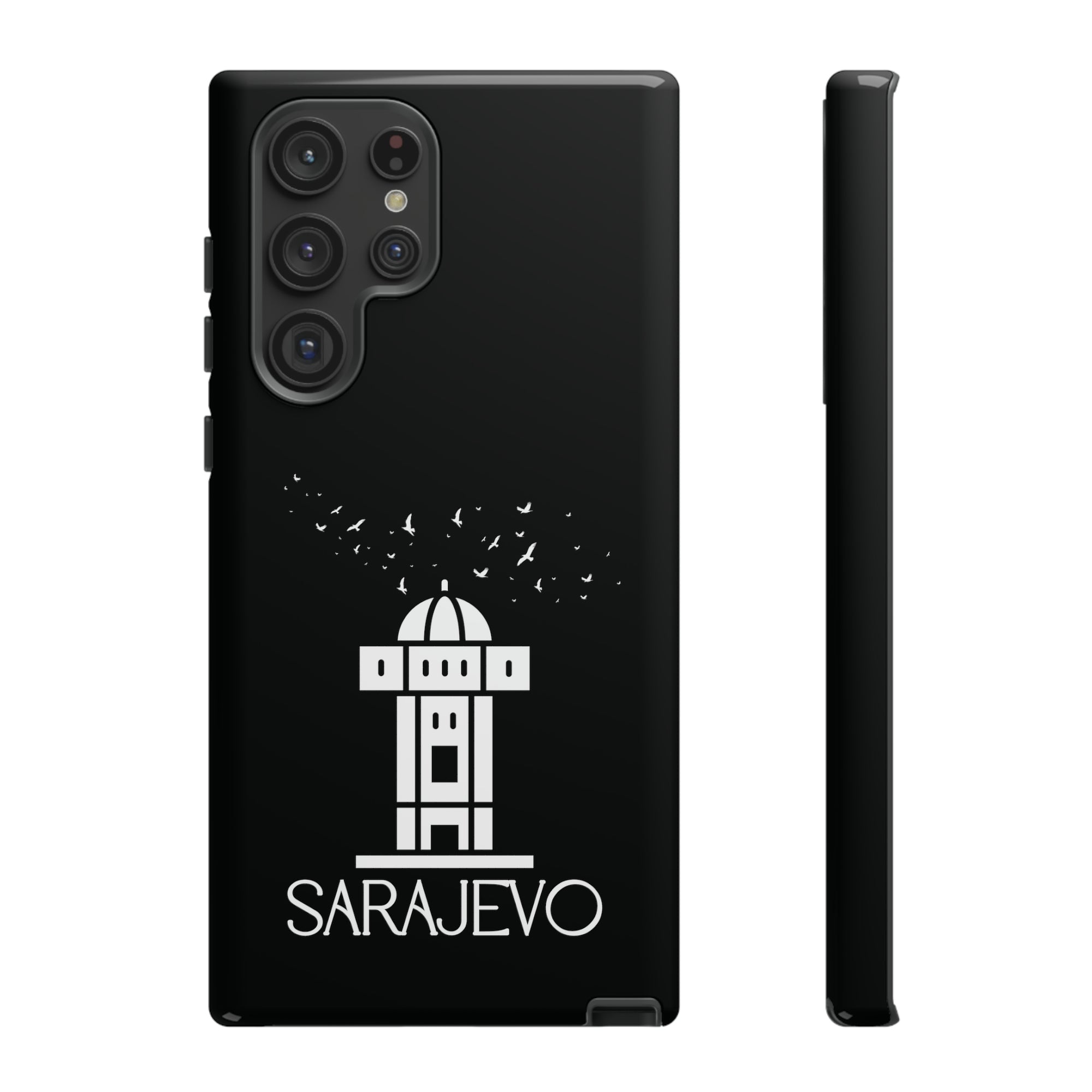 SARAJEVO SEBILJ Phone Case - Black