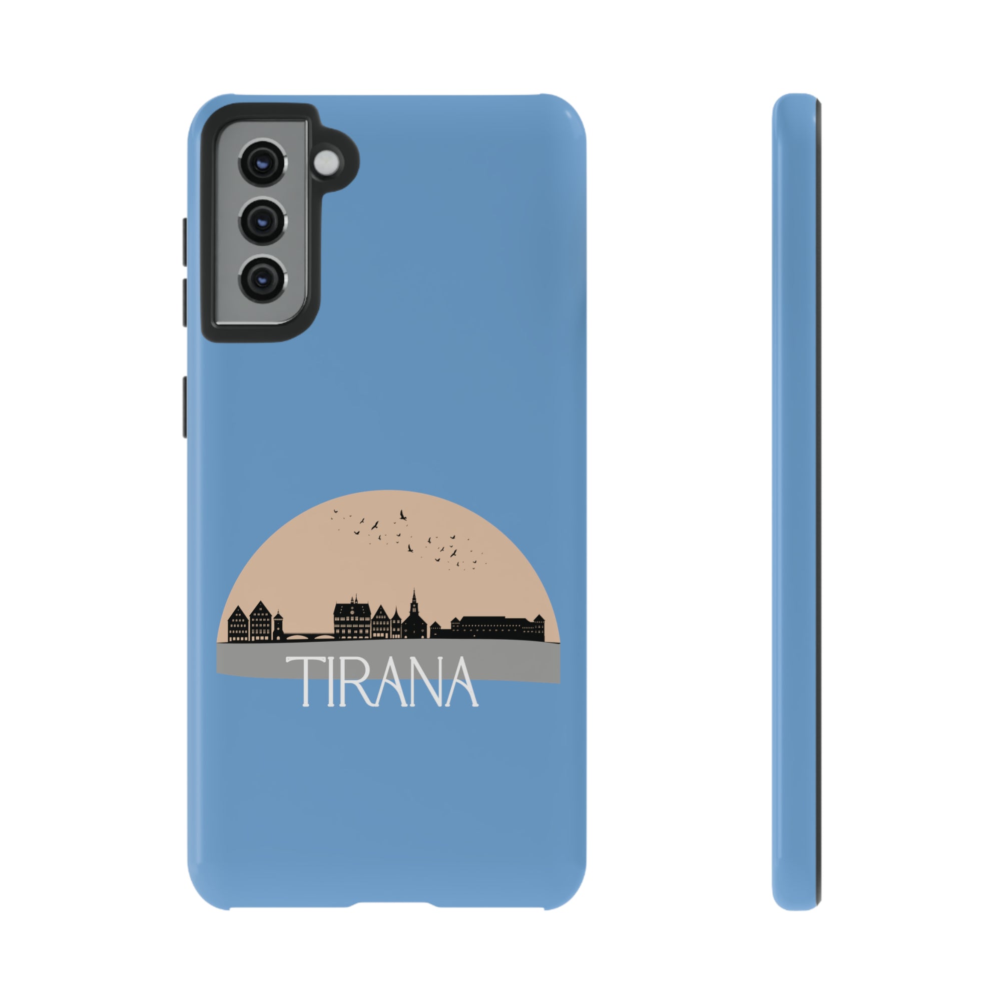 TIRANA Phone Case - Light Blue