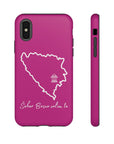 Šeher Bosno Volim Te Phone Case - Pink