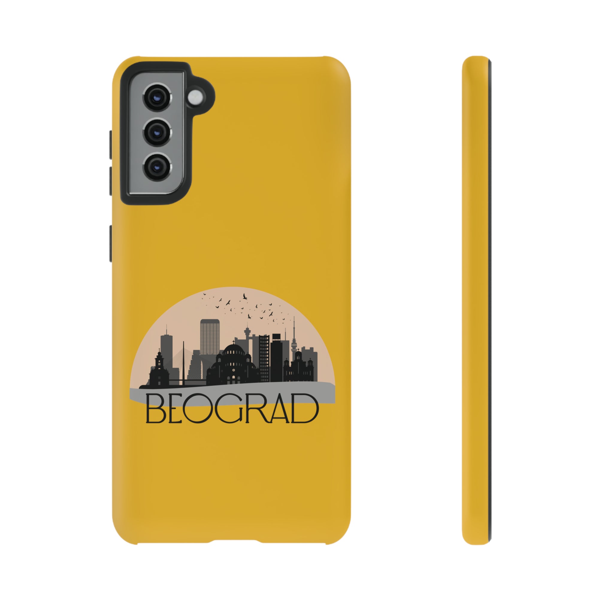 BEOGRAD Phone Case - Yellow