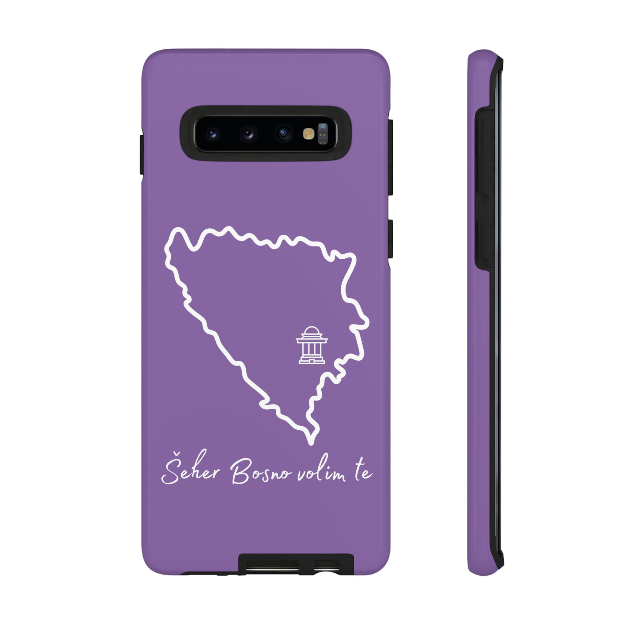 Šeher Bosno Volim Te Phone Case - Purple