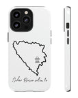 Šeher Bosno Volim Te Phone Case - White